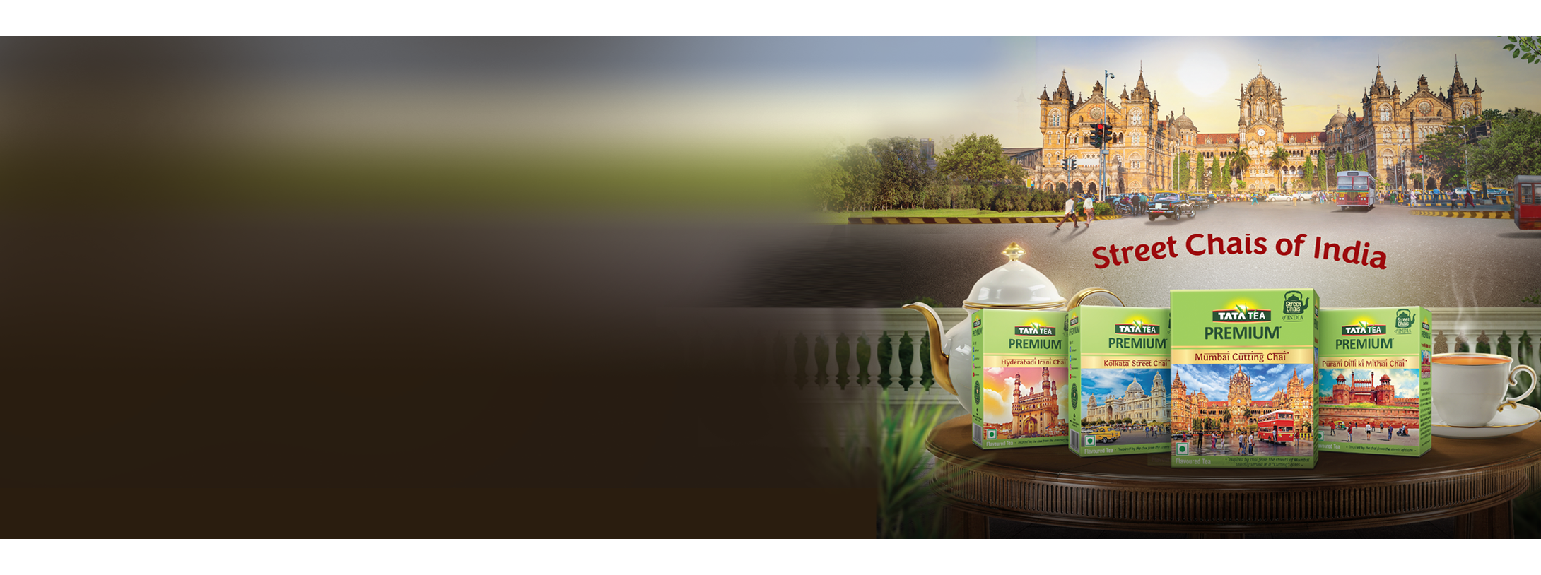 Tata Tea Street Chai banner